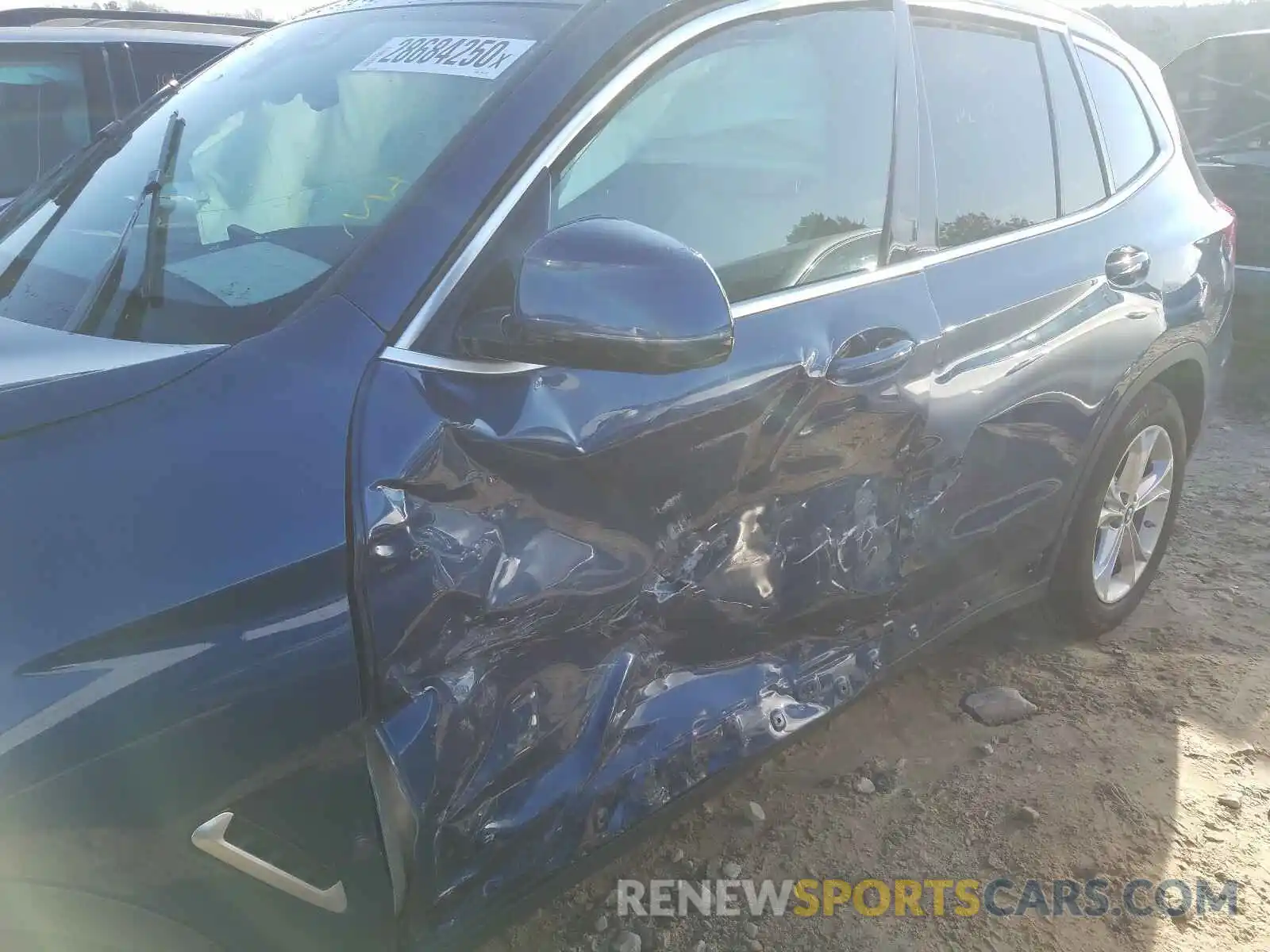 9 Photograph of a damaged car 5UXTR9C51KLP91329 BMW X3 2019