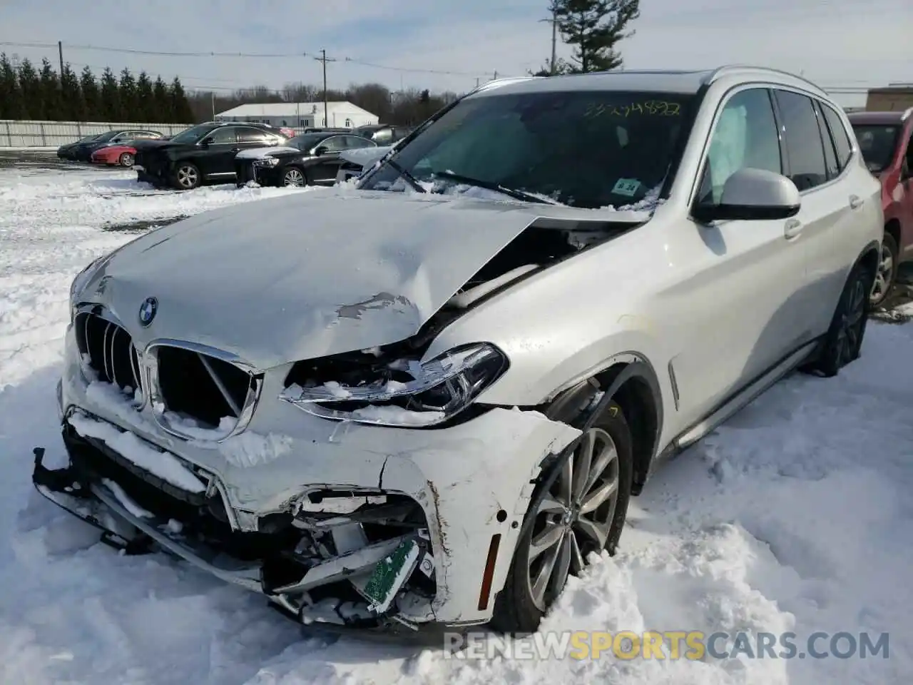 2 Photograph of a damaged car 5UXTR9C51KLP92075 BMW X3 2019