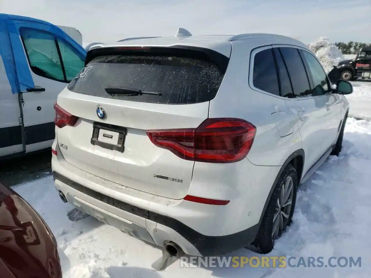 4 Photograph of a damaged car 5UXTR9C51KLP92075 BMW X3 2019