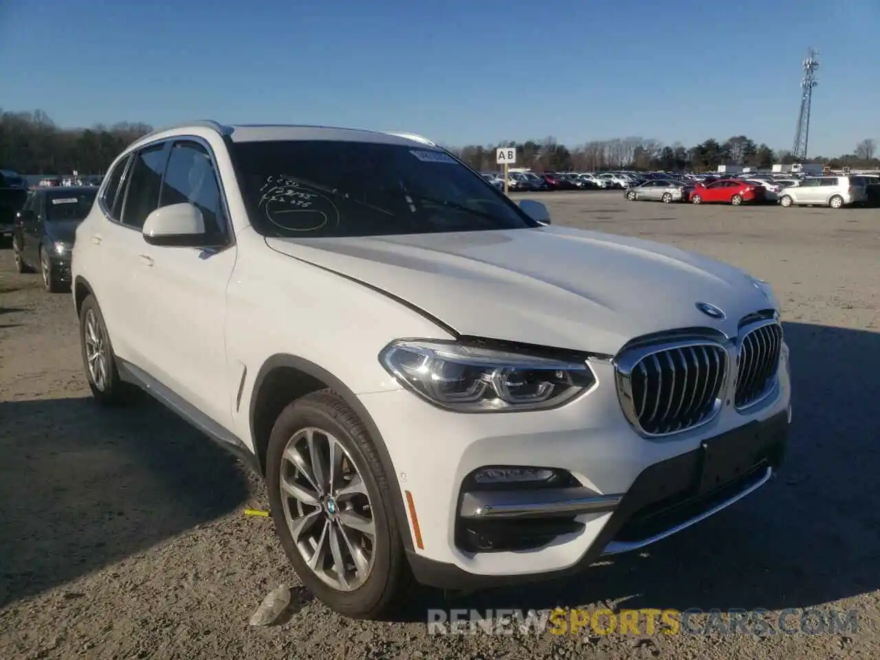 1 Photograph of a damaged car 5UXTR9C51KLP96577 BMW X3 2019