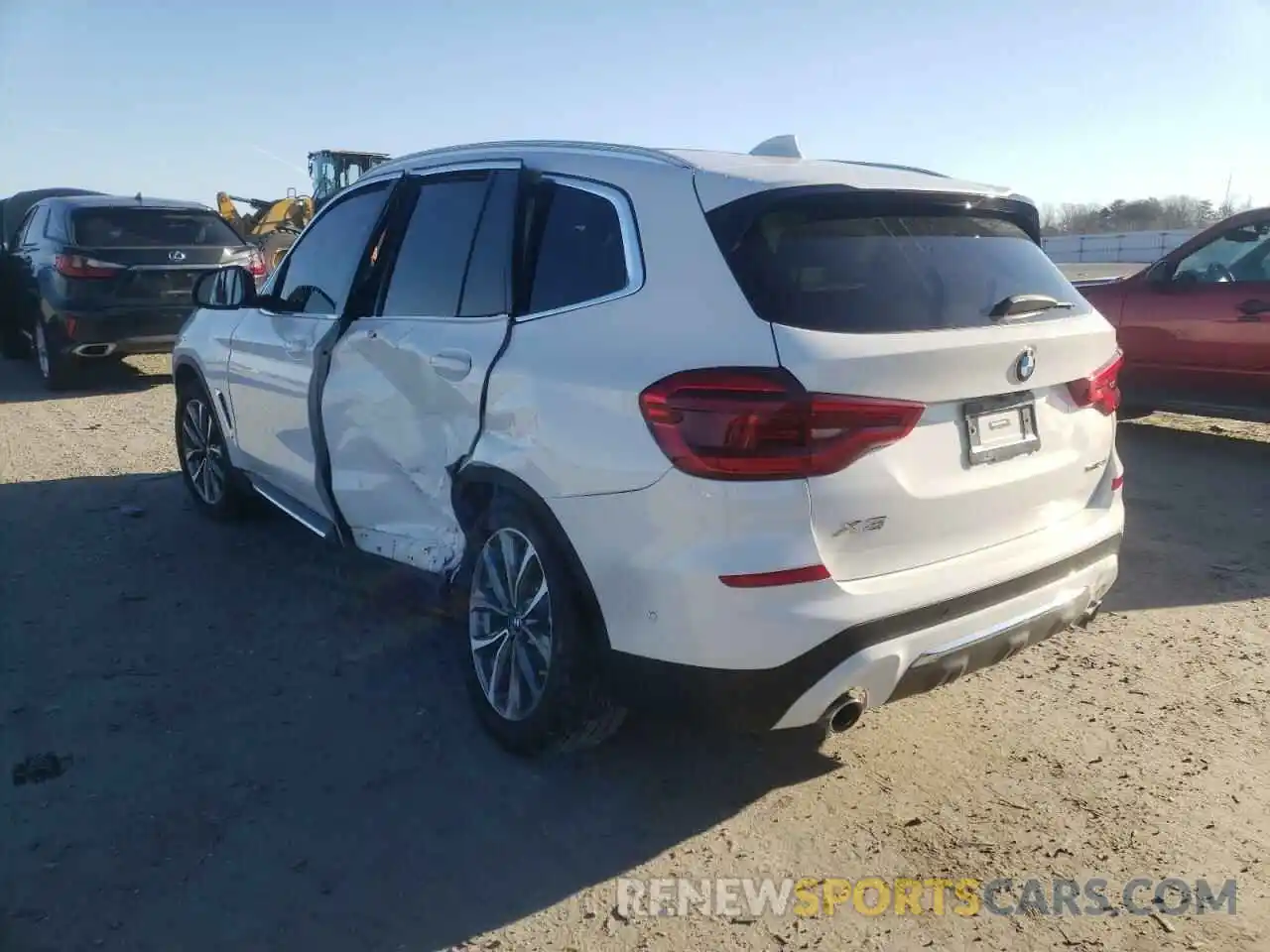 3 Photograph of a damaged car 5UXTR9C51KLP96577 BMW X3 2019