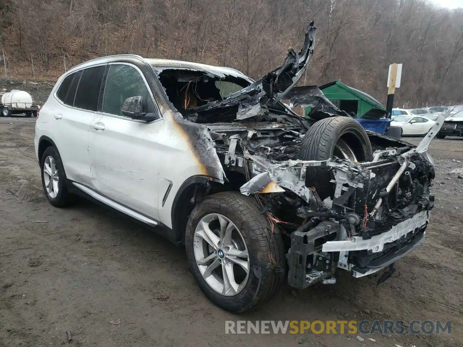 1 Photograph of a damaged car 5UXTR9C51KLP96627 BMW X3 2019