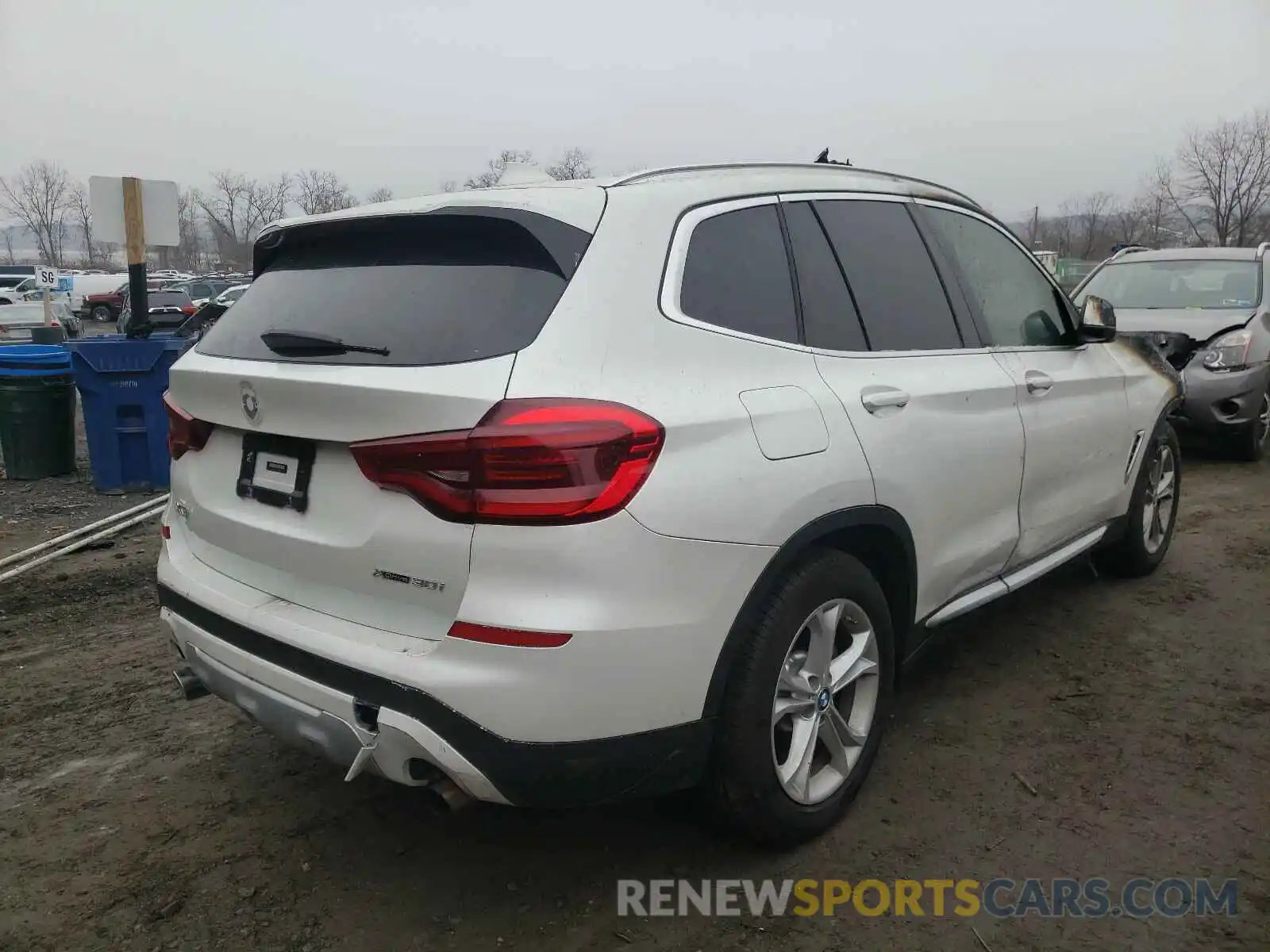 4 Photograph of a damaged car 5UXTR9C51KLP96627 BMW X3 2019