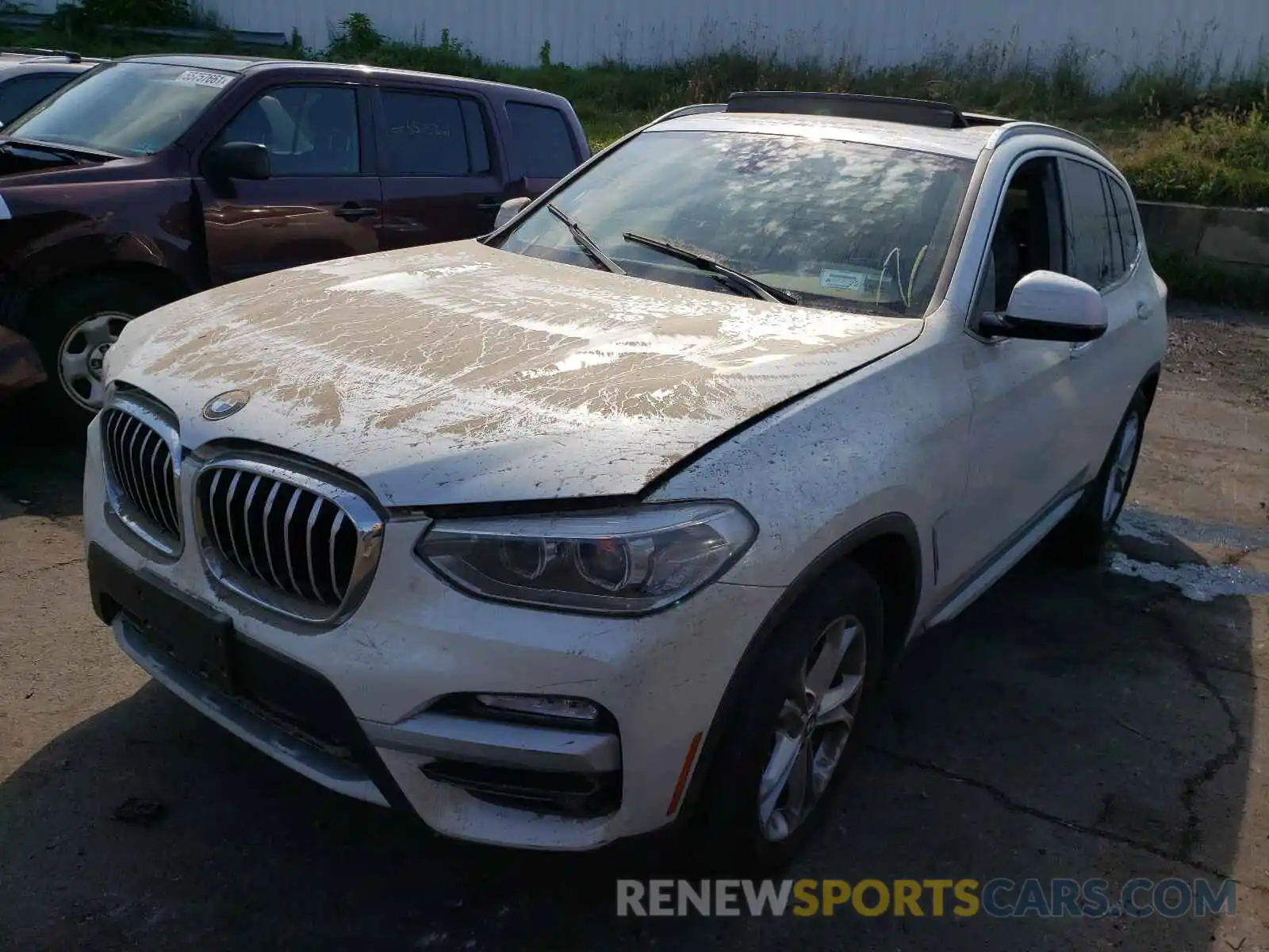 2 Фотография поврежденного автомобиля 5UXTR9C51KLP96837 BMW X3 2019