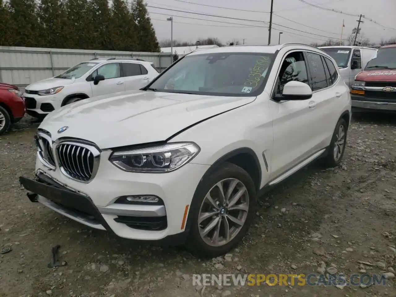 2 Photograph of a damaged car 5UXTR9C51KLR03532 BMW X3 2019