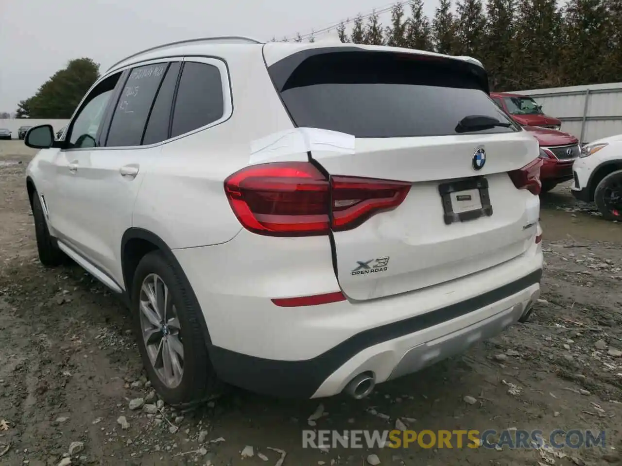 3 Photograph of a damaged car 5UXTR9C51KLR03532 BMW X3 2019