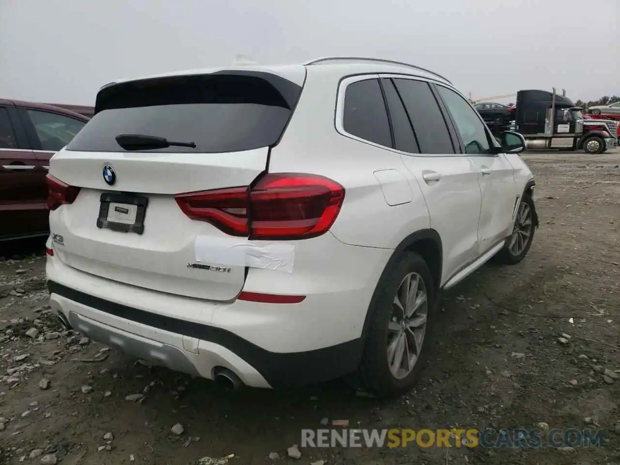 4 Фотография поврежденного автомобиля 5UXTR9C51KLR03532 BMW X3 2019