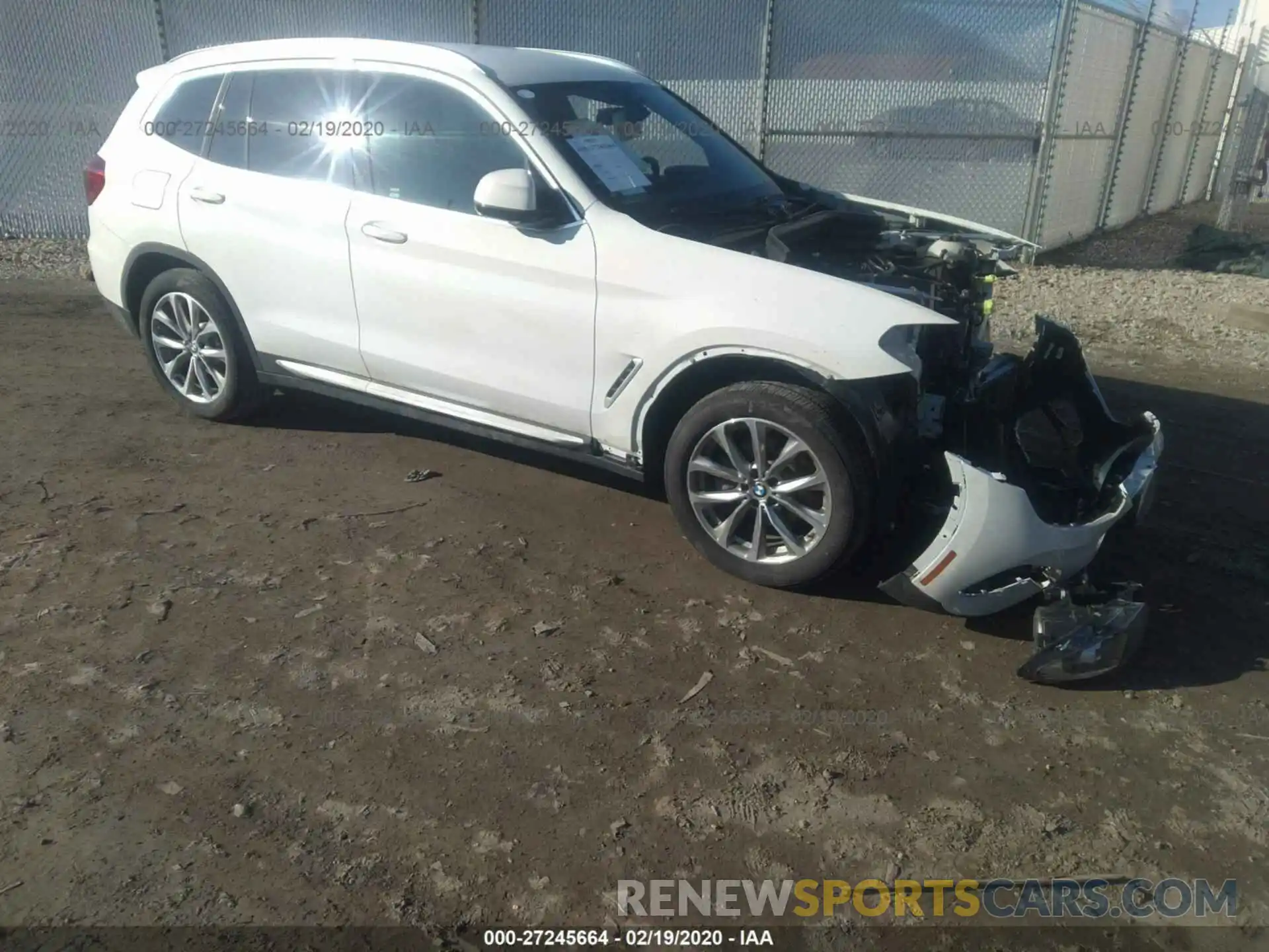 1 Photograph of a damaged car 5UXTR9C51KLR04602 BMW X3 2019