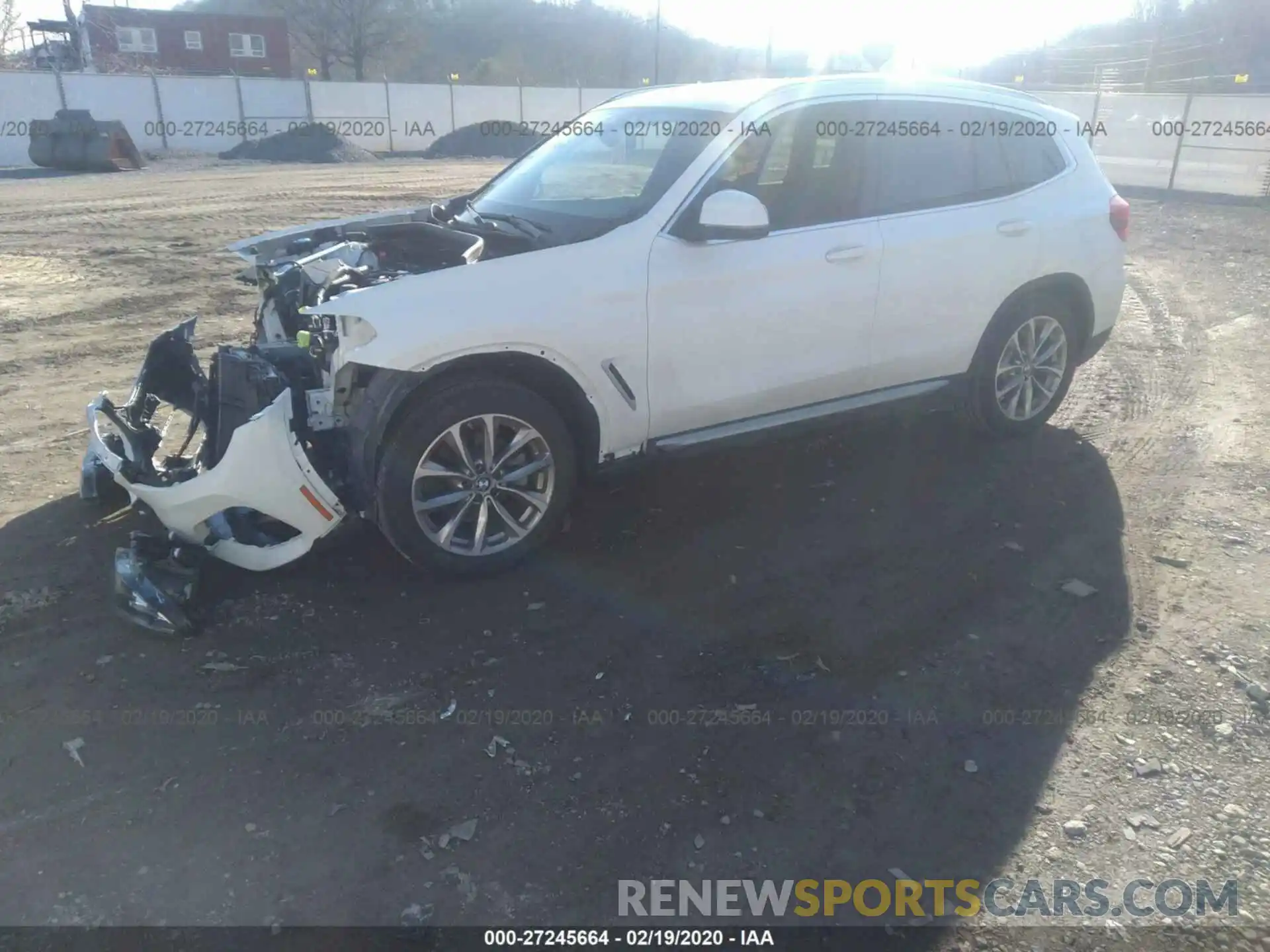 2 Photograph of a damaged car 5UXTR9C51KLR04602 BMW X3 2019