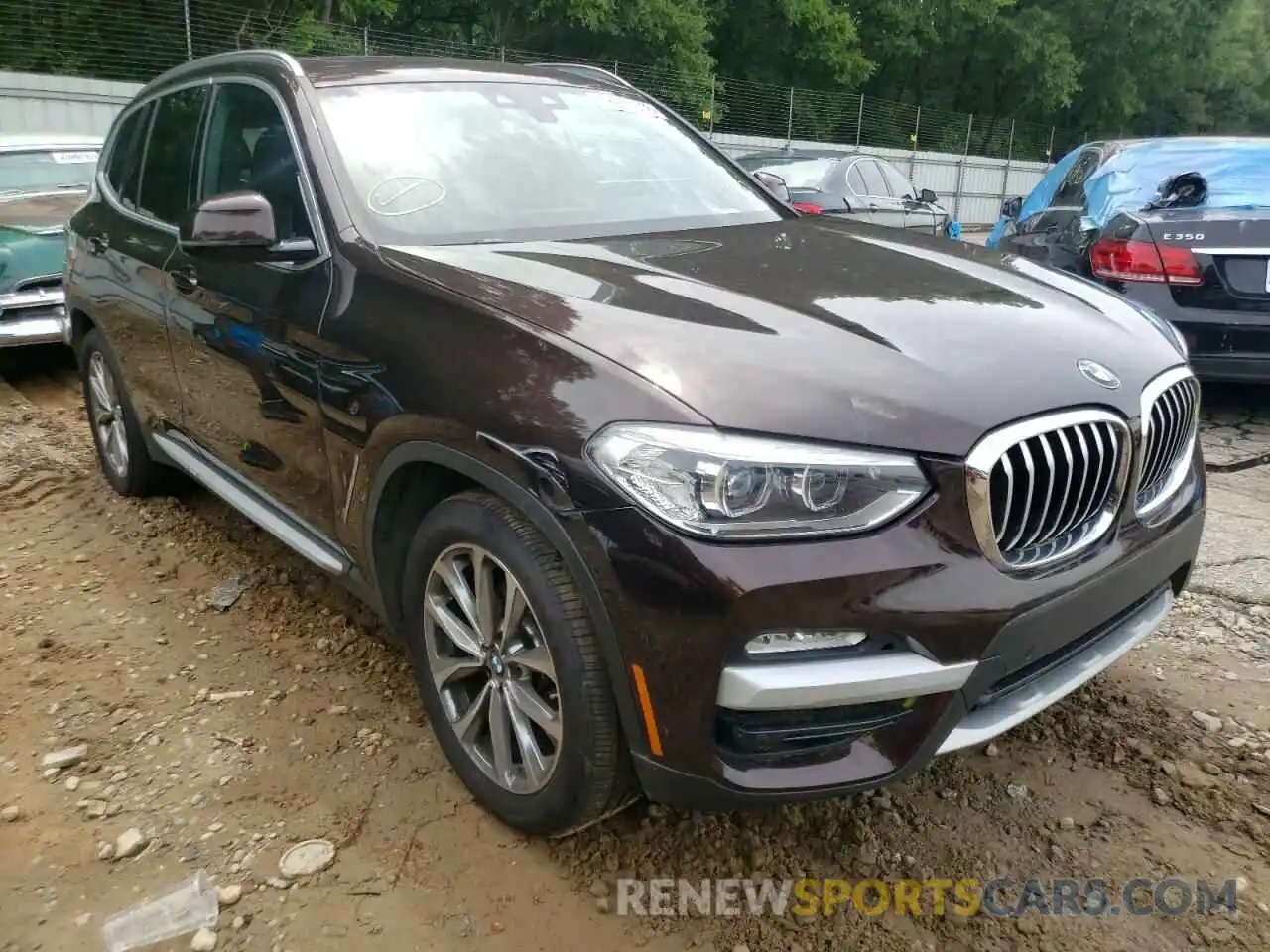 1 Photograph of a damaged car 5UXTR9C51KLR04776 BMW X3 2019