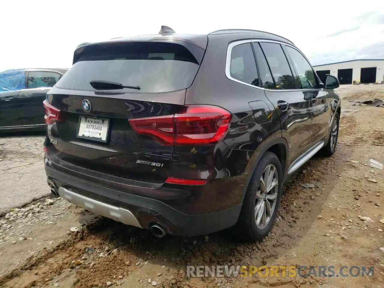 4 Фотография поврежденного автомобиля 5UXTR9C51KLR04776 BMW X3 2019