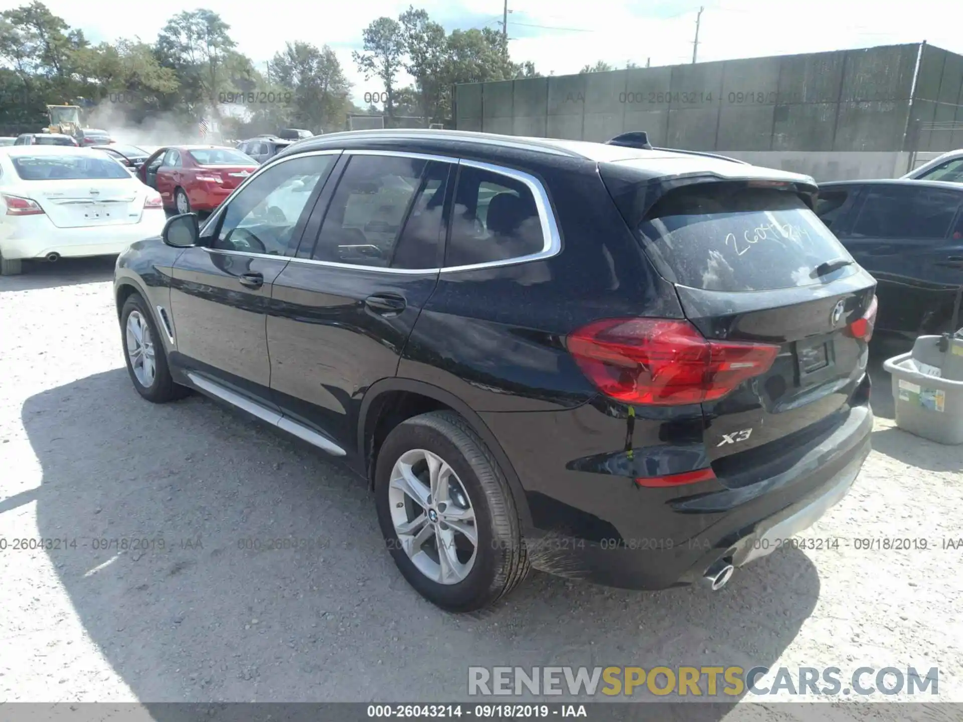 3 Photograph of a damaged car 5UXTR9C51KLR06821 BMW X3 2019