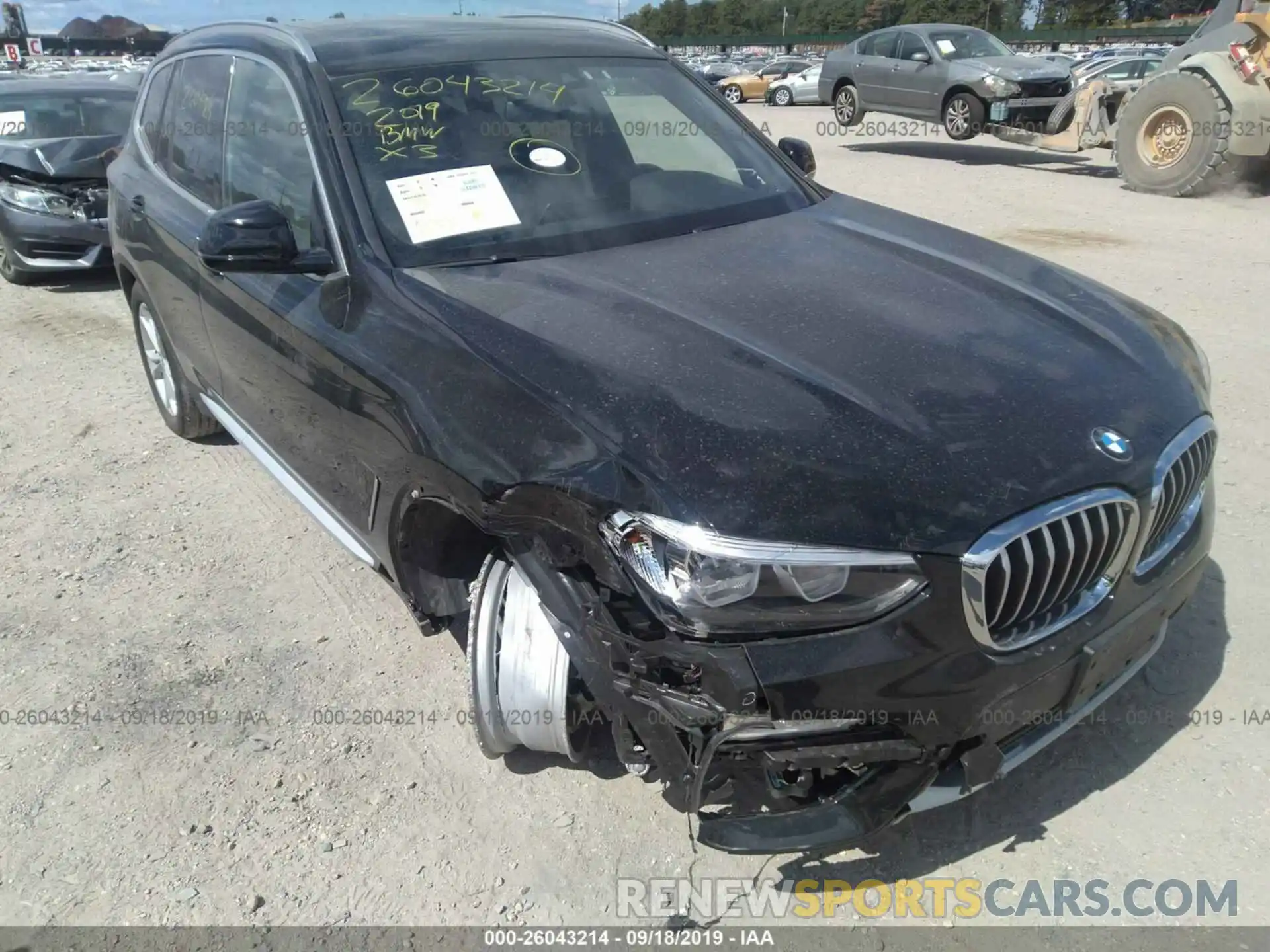 6 Photograph of a damaged car 5UXTR9C51KLR06821 BMW X3 2019