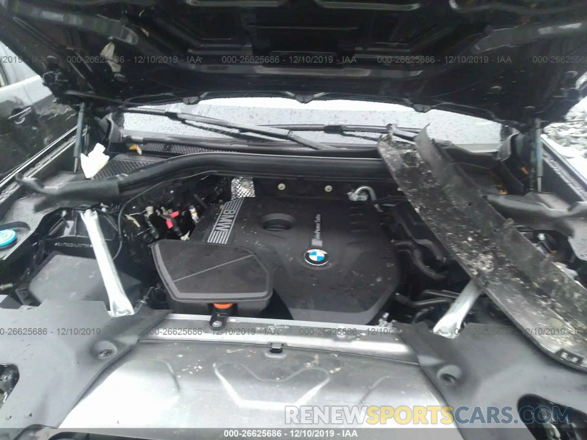 10 Photograph of a damaged car 5UXTR9C51KLR07788 BMW X3 2019