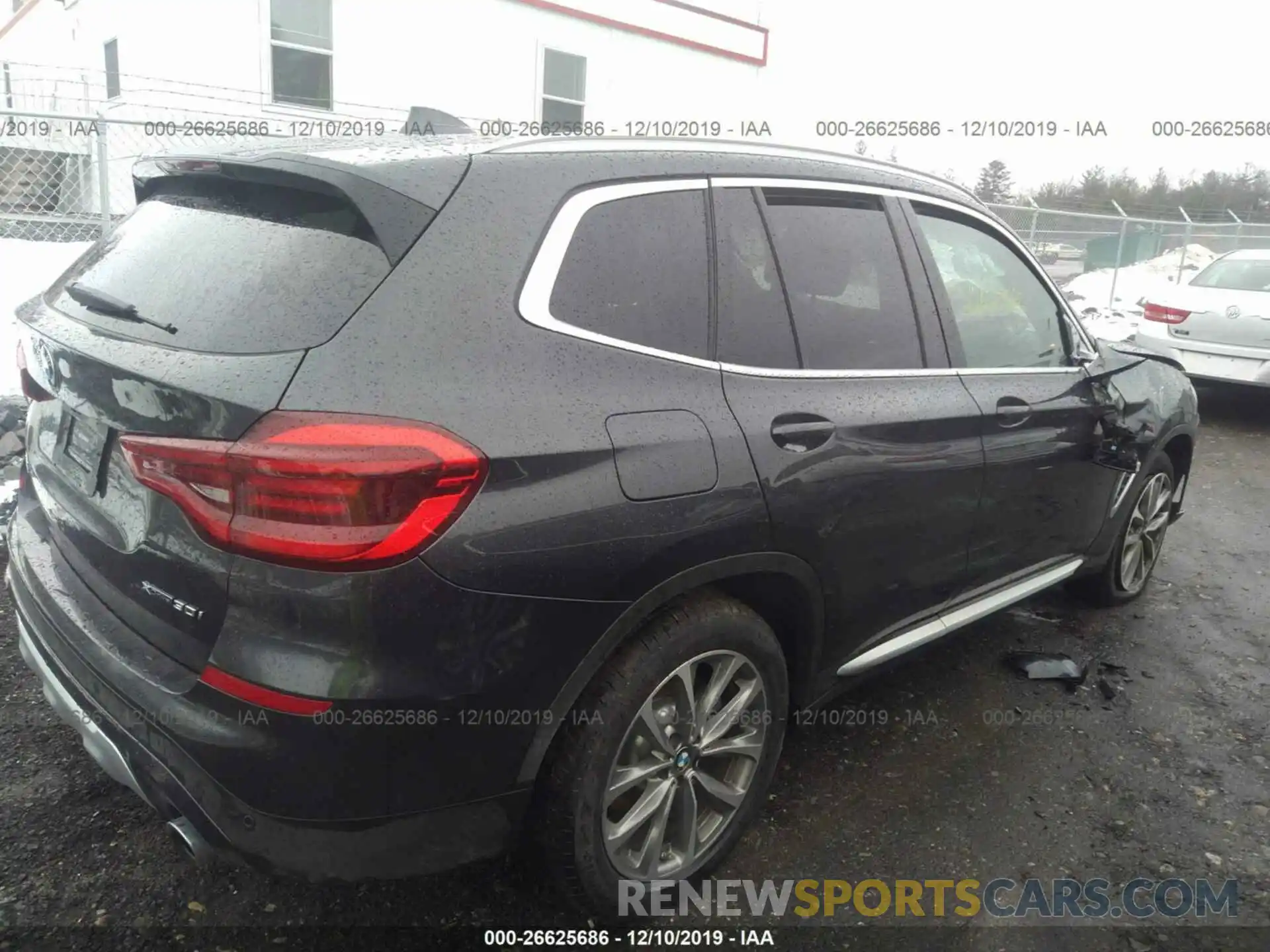 4 Photograph of a damaged car 5UXTR9C51KLR07788 BMW X3 2019