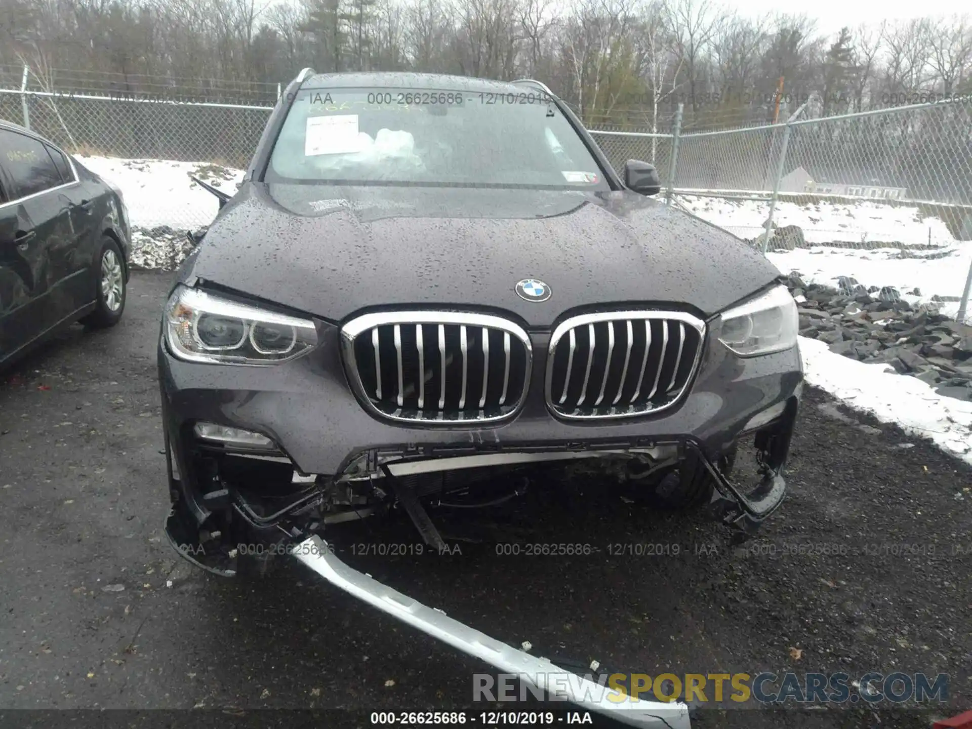 6 Photograph of a damaged car 5UXTR9C51KLR07788 BMW X3 2019