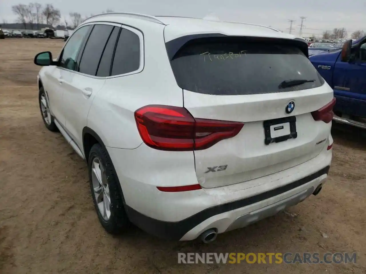 3 Photograph of a damaged car 5UXTR9C51KLR09444 BMW X3 2019