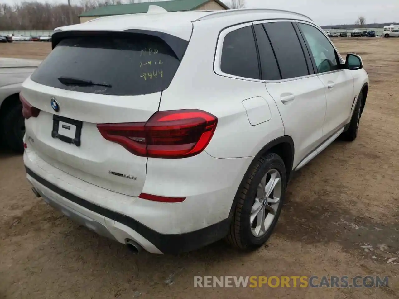 4 Фотография поврежденного автомобиля 5UXTR9C51KLR09444 BMW X3 2019