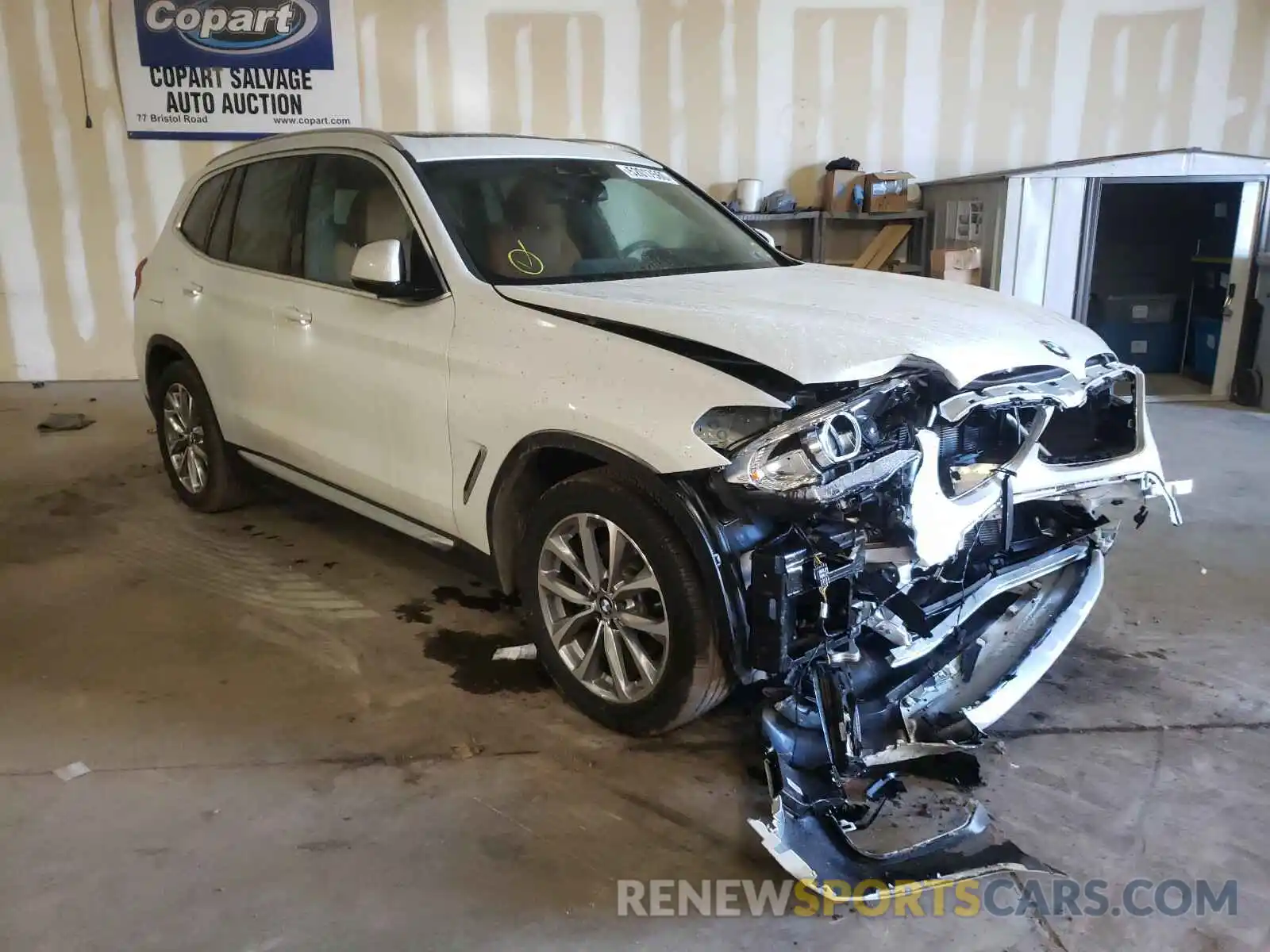 1 Photograph of a damaged car 5UXTR9C51KLR11291 BMW X3 2019