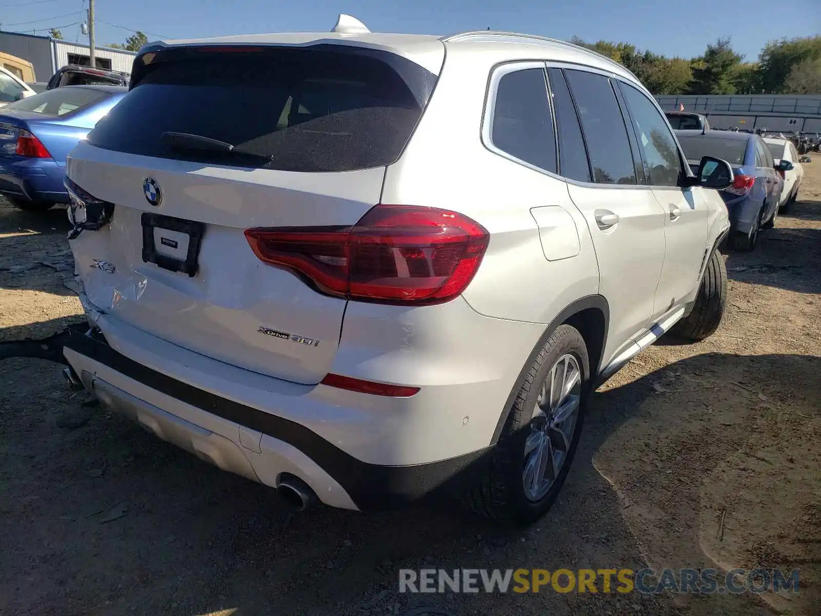 4 Photograph of a damaged car 5UXTR9C52KLD91332 BMW X3 2019