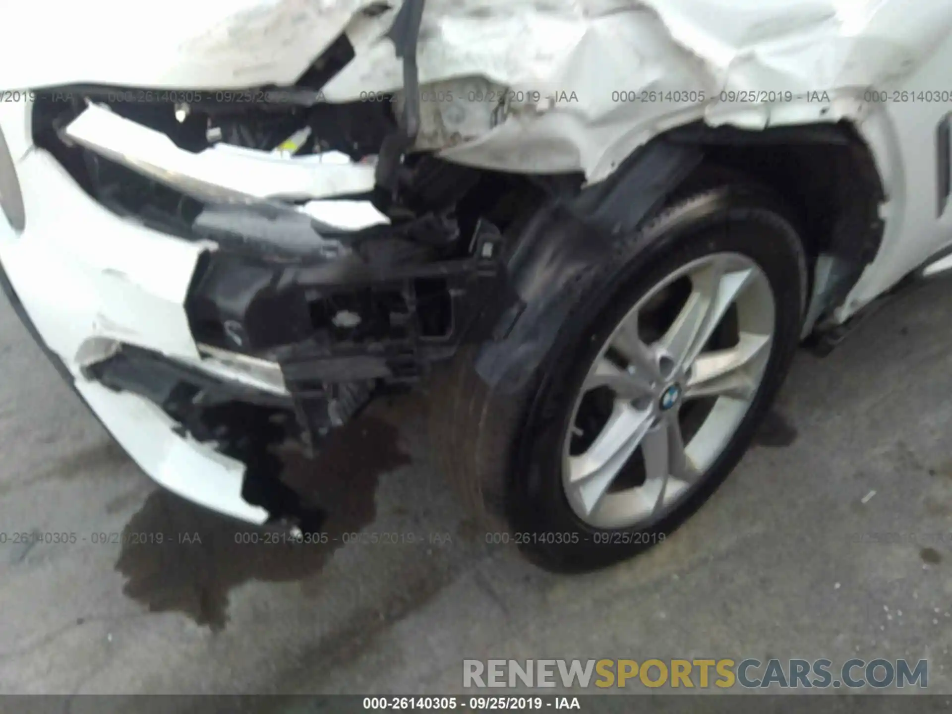 6 Photograph of a damaged car 5UXTR9C52KLD91587 BMW X3 2019