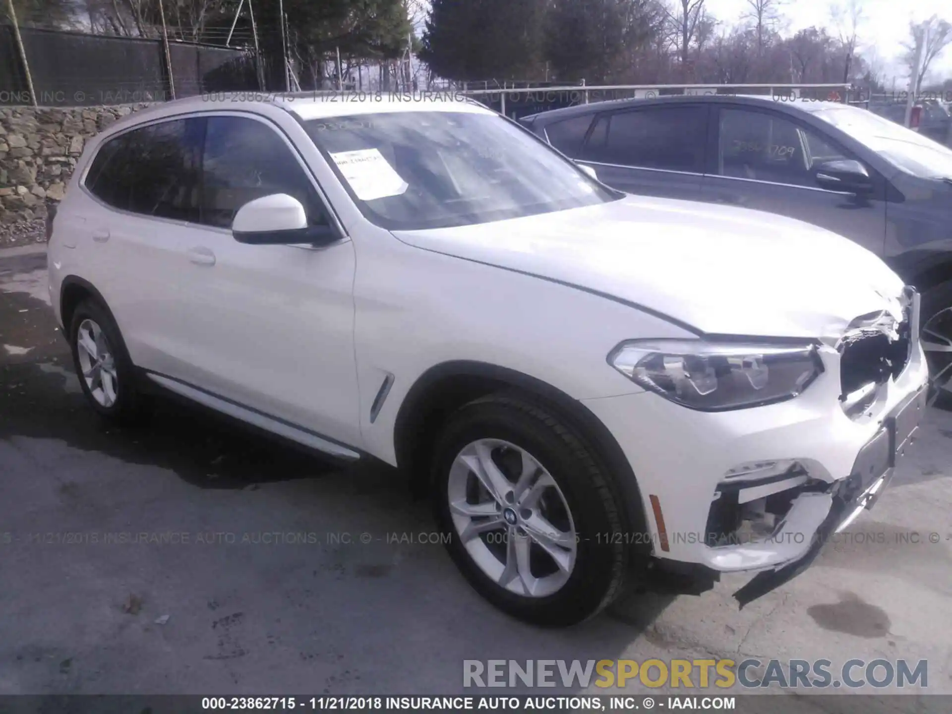 1 Photograph of a damaged car 5UXTR9C52KLD91590 Bmw X3 2019