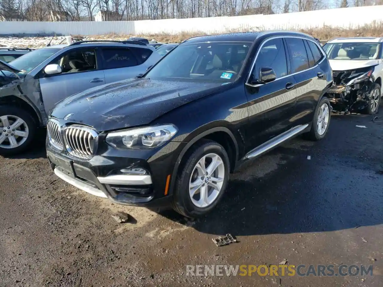 2 Photograph of a damaged car 5UXTR9C52KLD91654 BMW X3 2019