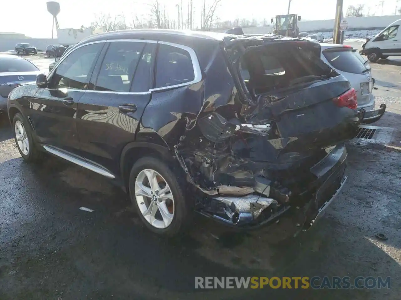 3 Photograph of a damaged car 5UXTR9C52KLD91654 BMW X3 2019