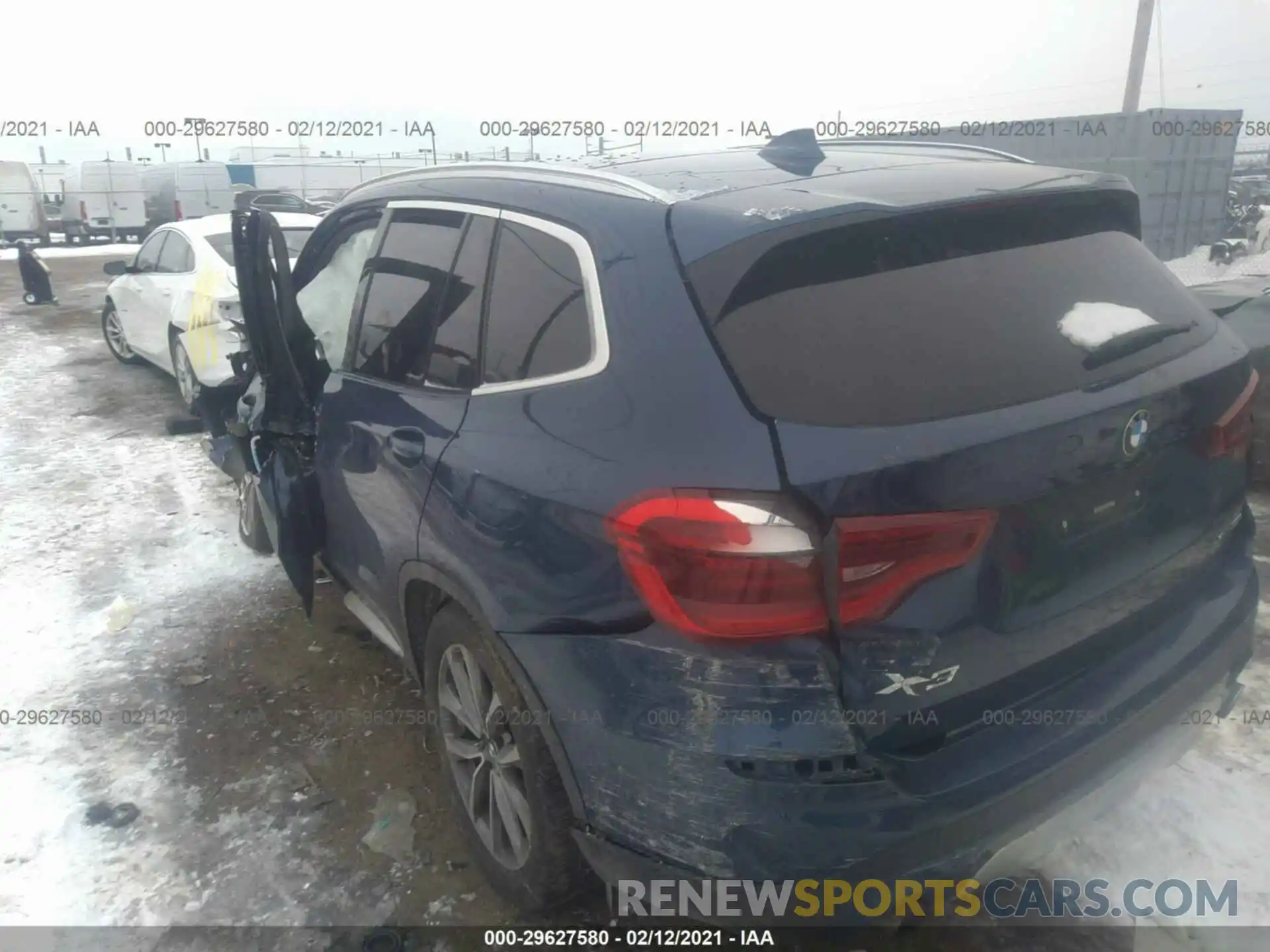 3 Photograph of a damaged car 5UXTR9C52KLD91766 BMW X3 2019