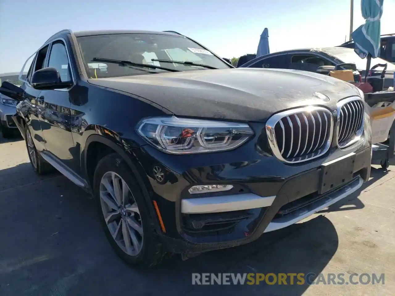 1 Photograph of a damaged car 5UXTR9C52KLD91878 BMW X3 2019