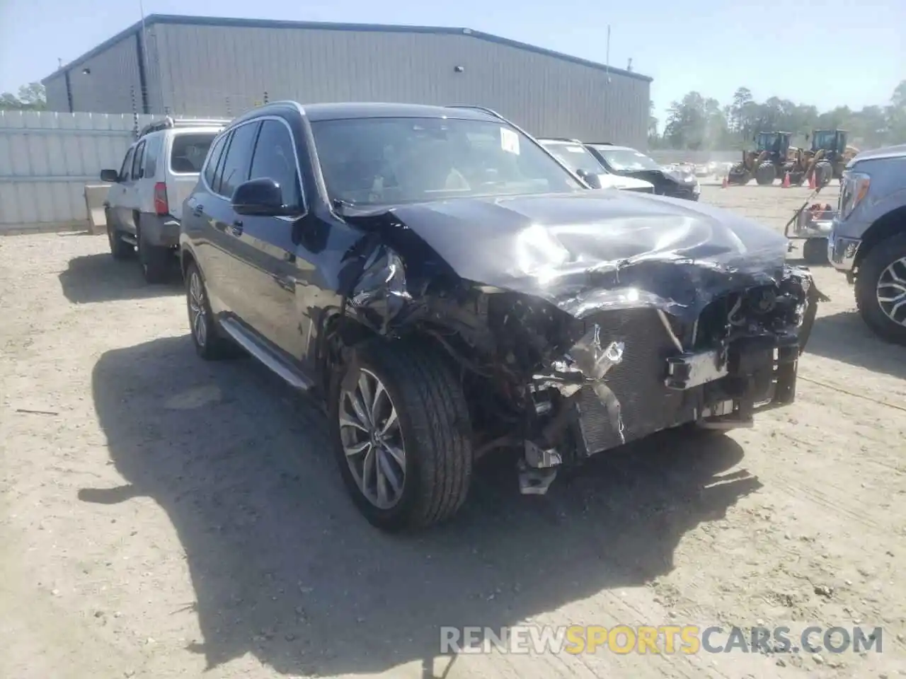 1 Photograph of a damaged car 5UXTR9C52KLD92450 BMW X3 2019