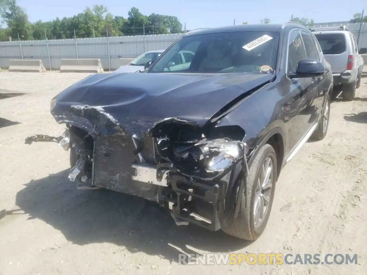 2 Photograph of a damaged car 5UXTR9C52KLD92450 BMW X3 2019