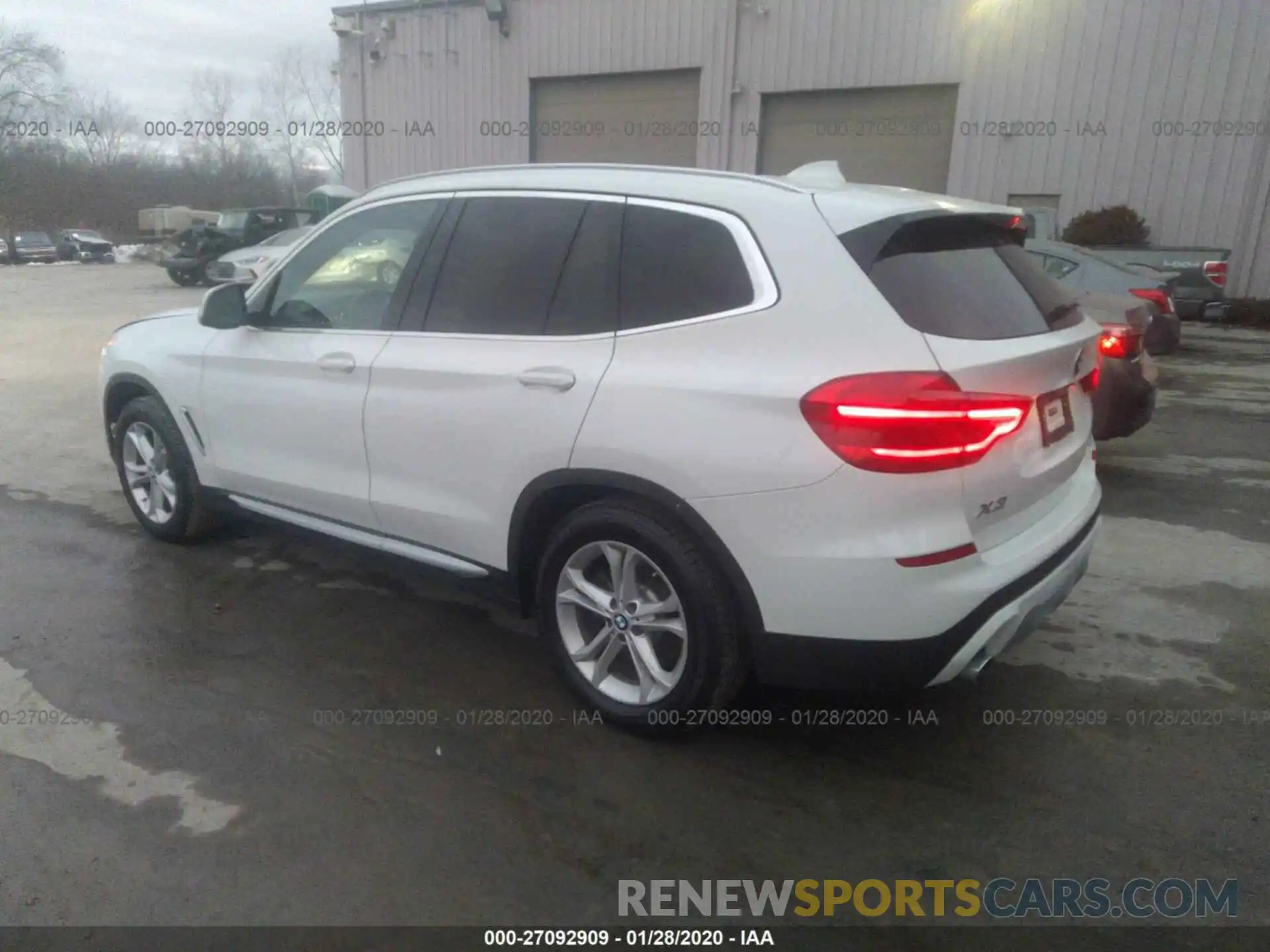 3 Photograph of a damaged car 5UXTR9C52KLD94747 BMW X3 2019