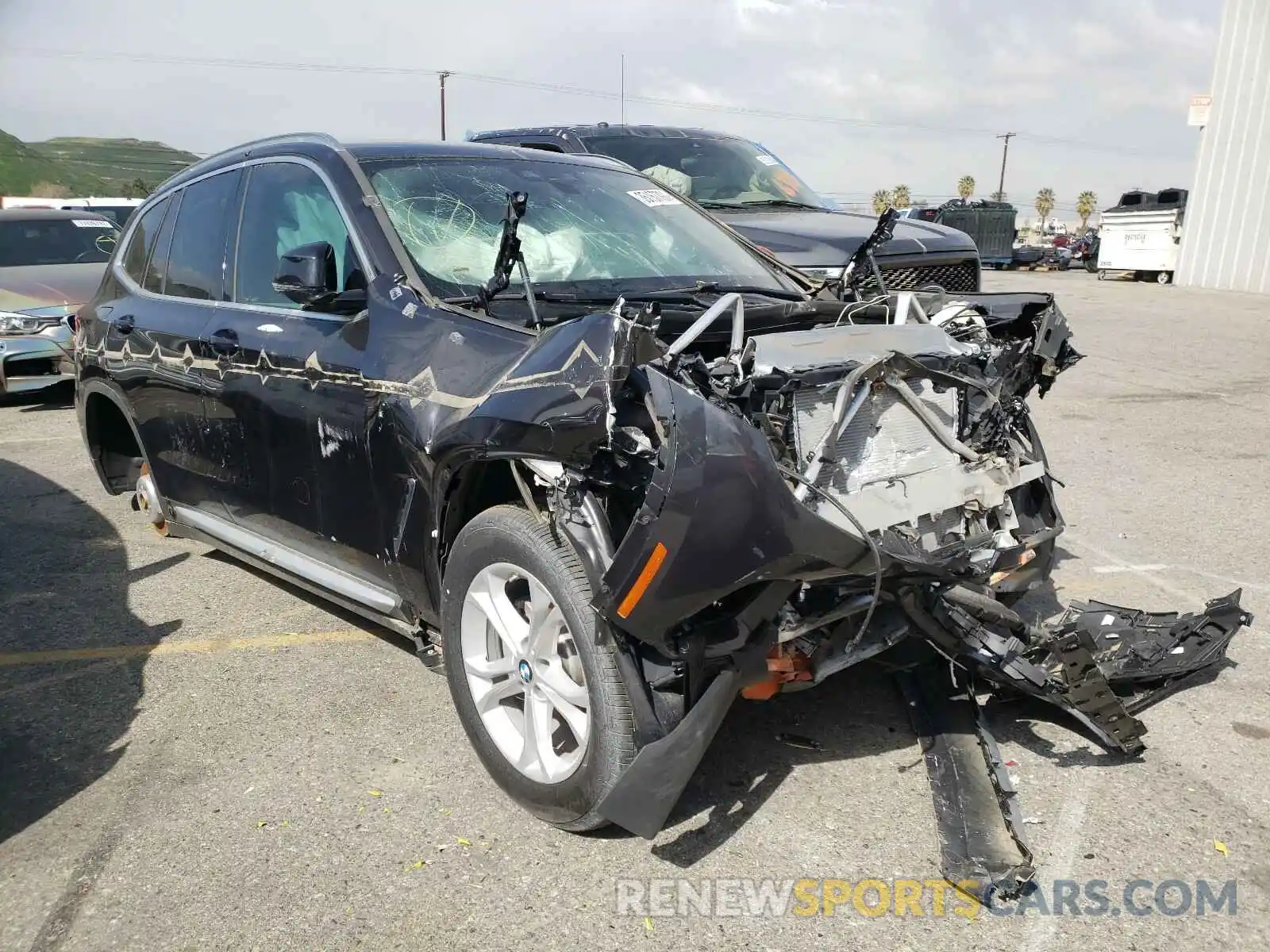 1 Photograph of a damaged car 5UXTR9C52KLD94893 BMW X3 2019