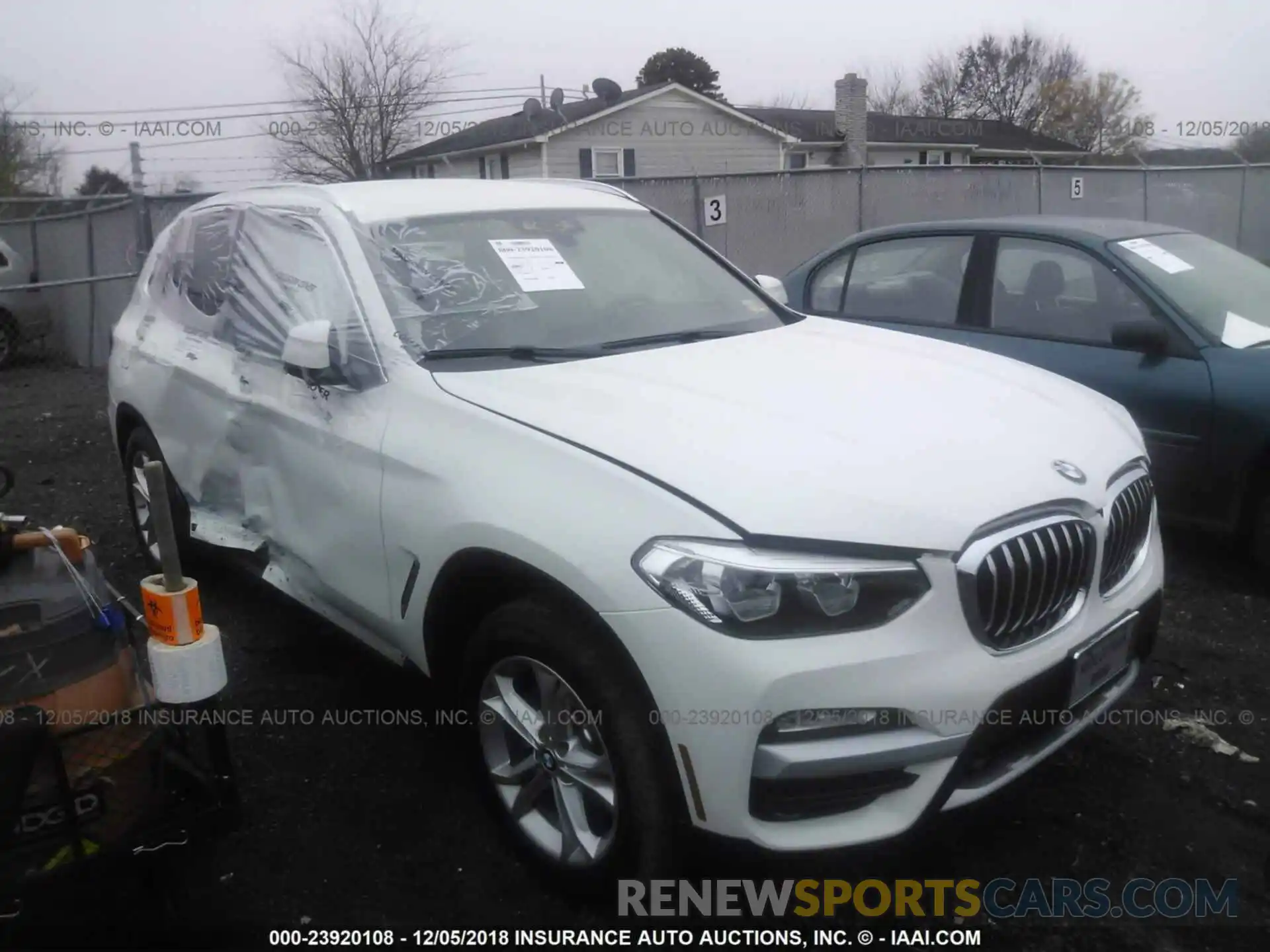 1 Фотография поврежденного автомобиля 5UXTR9C52KLD96028 BMW X3 2019