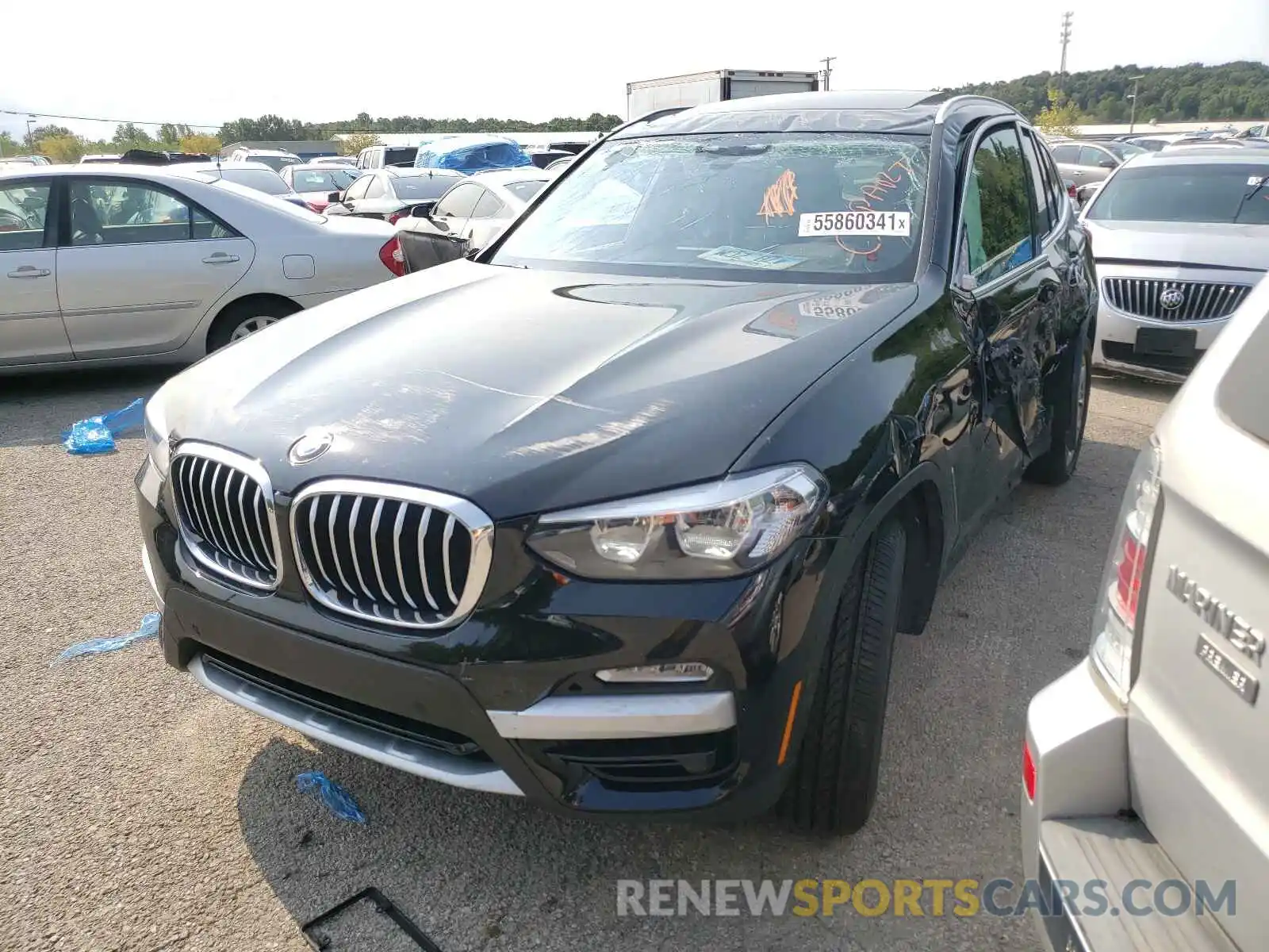 2 Photograph of a damaged car 5UXTR9C52KLD96272 BMW X3 2019