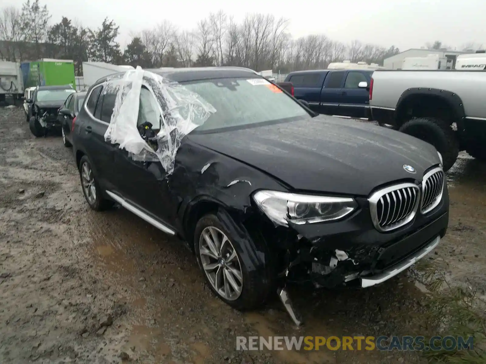 1 Photograph of a damaged car 5UXTR9C52KLD96367 BMW X3 2019