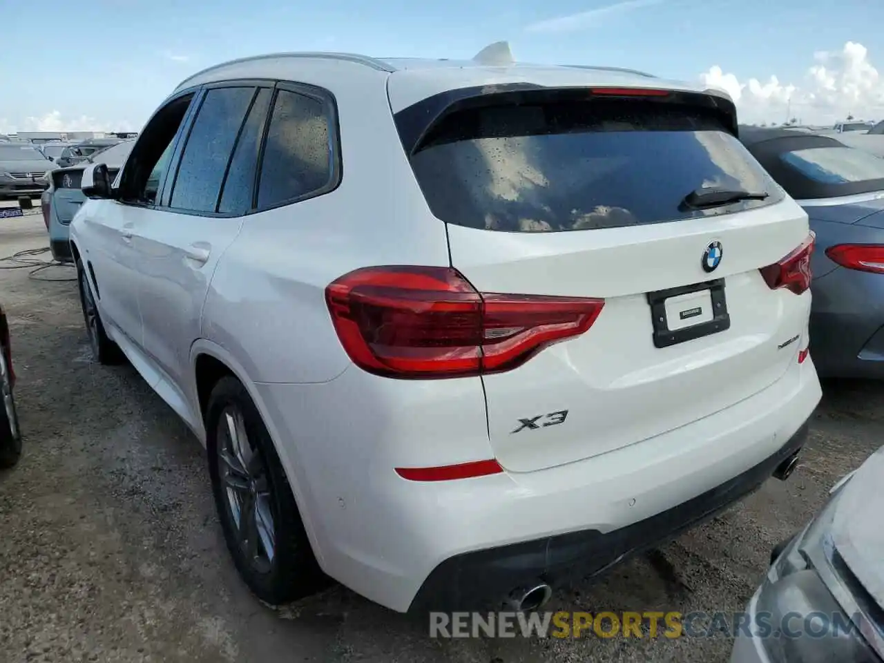 3 Photograph of a damaged car 5UXTR9C52KLD96451 BMW X3 2019