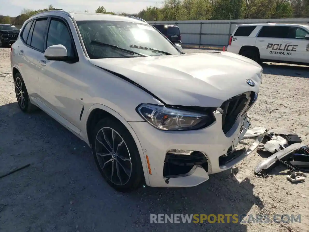 1 Photograph of a damaged car 5UXTR9C52KLD97602 BMW X3 2019