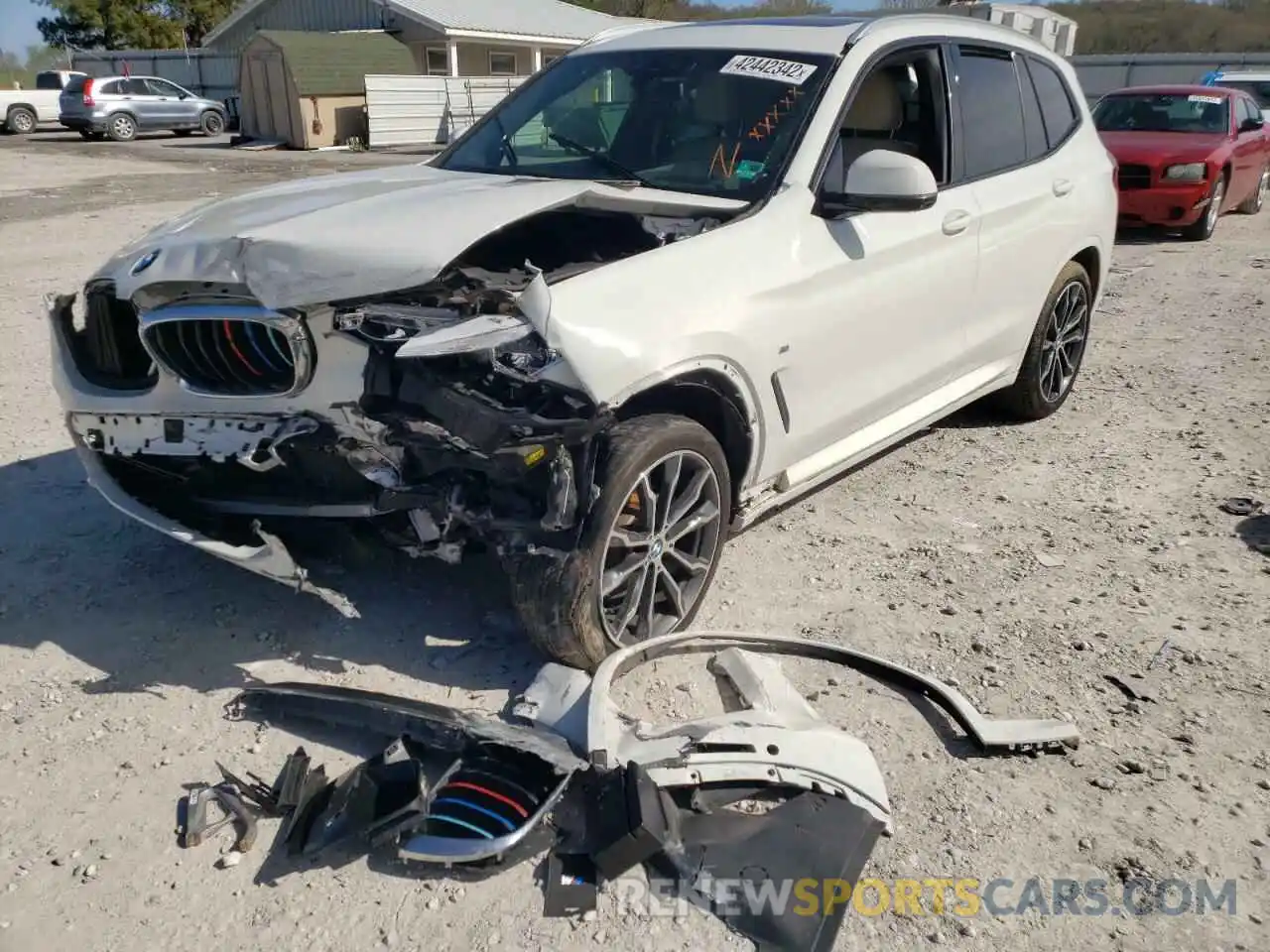 2 Photograph of a damaged car 5UXTR9C52KLD97602 BMW X3 2019