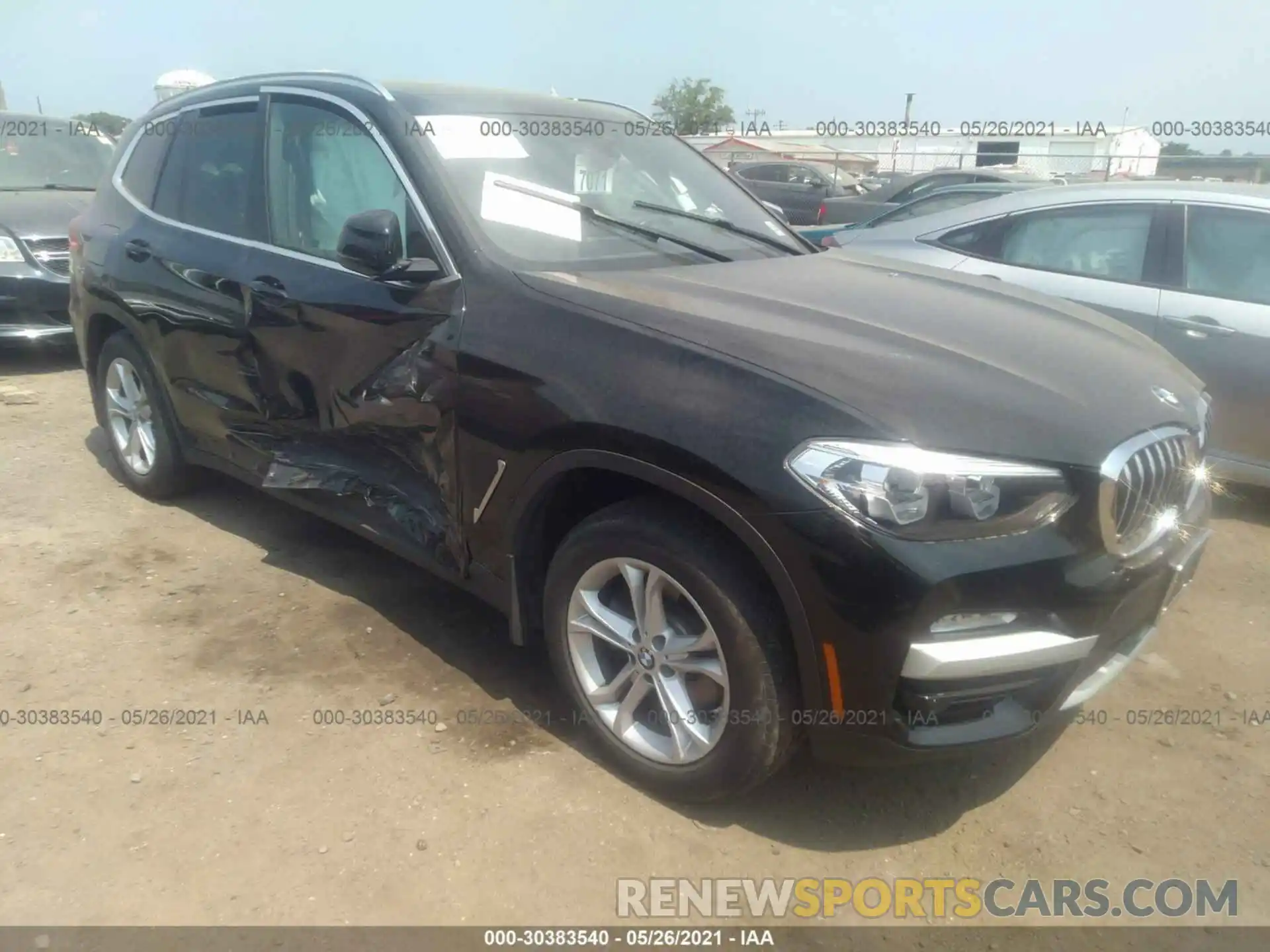 1 Photograph of a damaged car 5UXTR9C52KLE13068 BMW X3 2019