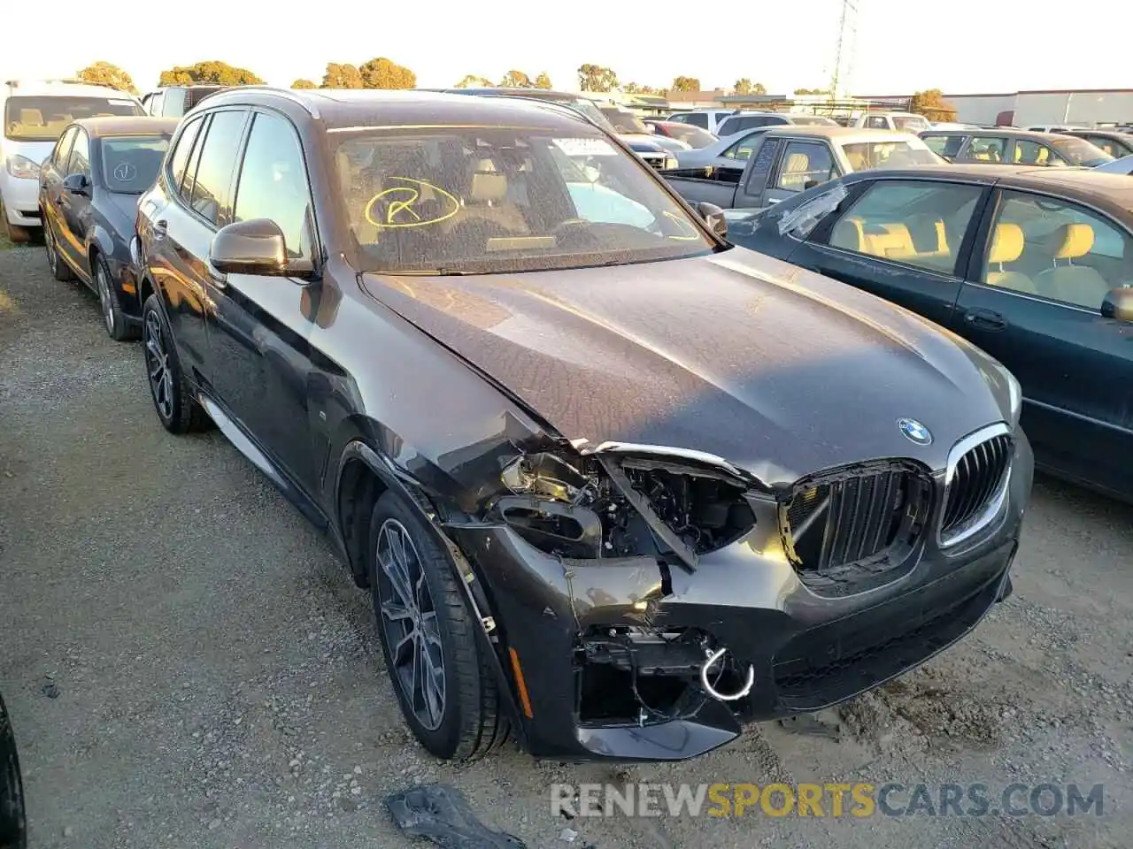 1 Photograph of a damaged car 5UXTR9C52KLE16388 BMW X3 2019