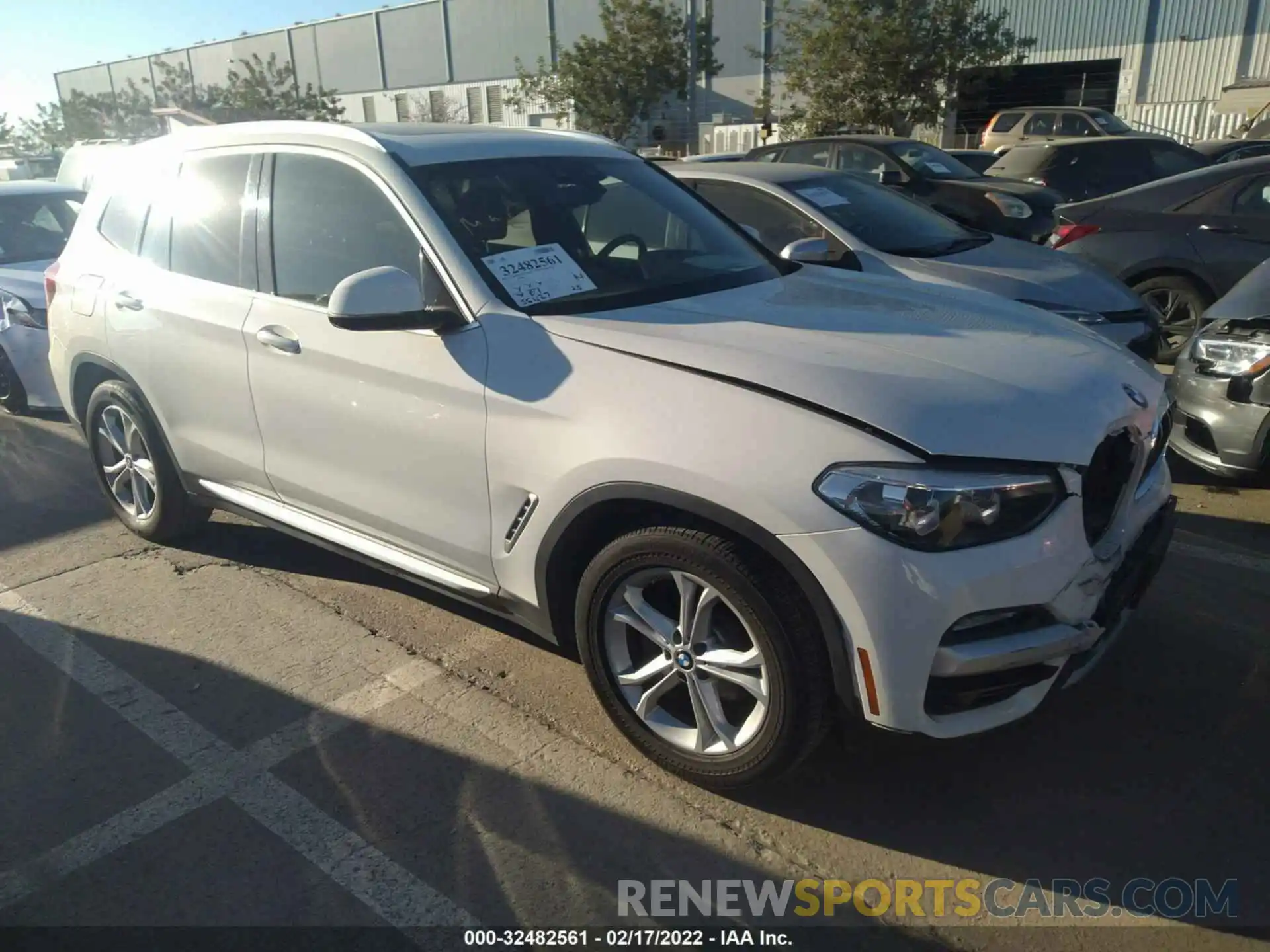 1 Photograph of a damaged car 5UXTR9C52KLE16973 BMW X3 2019