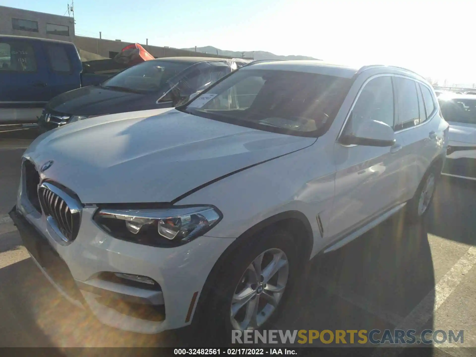 2 Photograph of a damaged car 5UXTR9C52KLE16973 BMW X3 2019