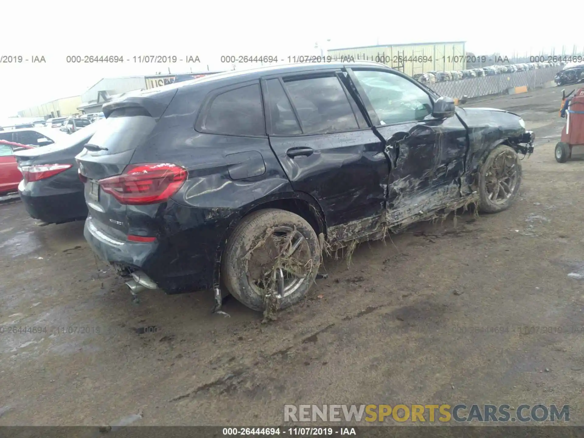 4 Фотография поврежденного автомобиля 5UXTR9C52KLE19291 BMW X3 2019