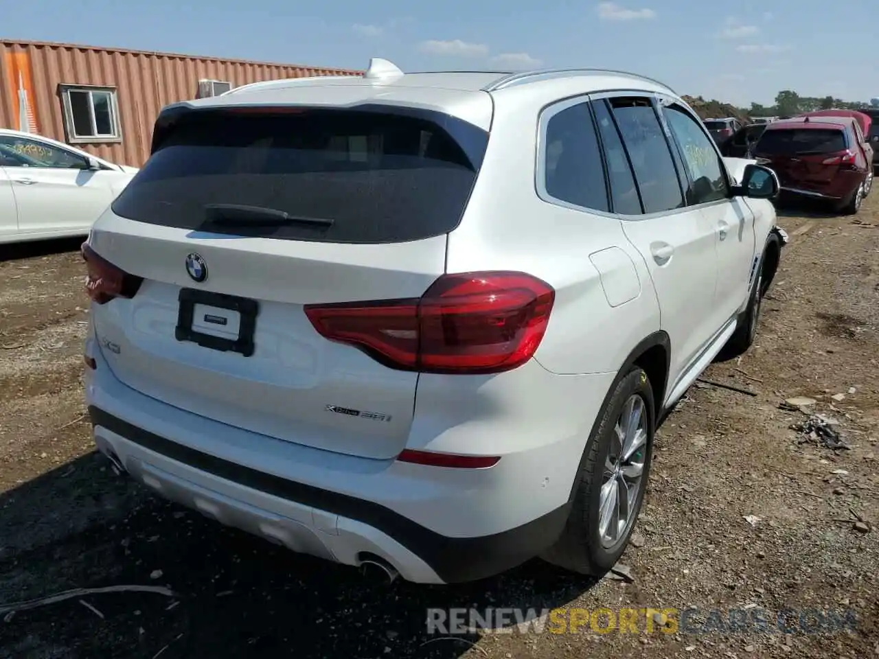 4 Фотография поврежденного автомобиля 5UXTR9C52KLP76564 BMW X3 2019