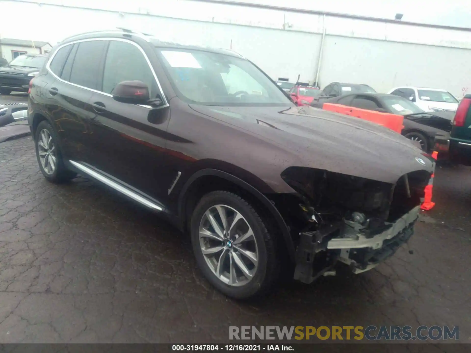 1 Photograph of a damaged car 5UXTR9C52KLP76662 BMW X3 2019