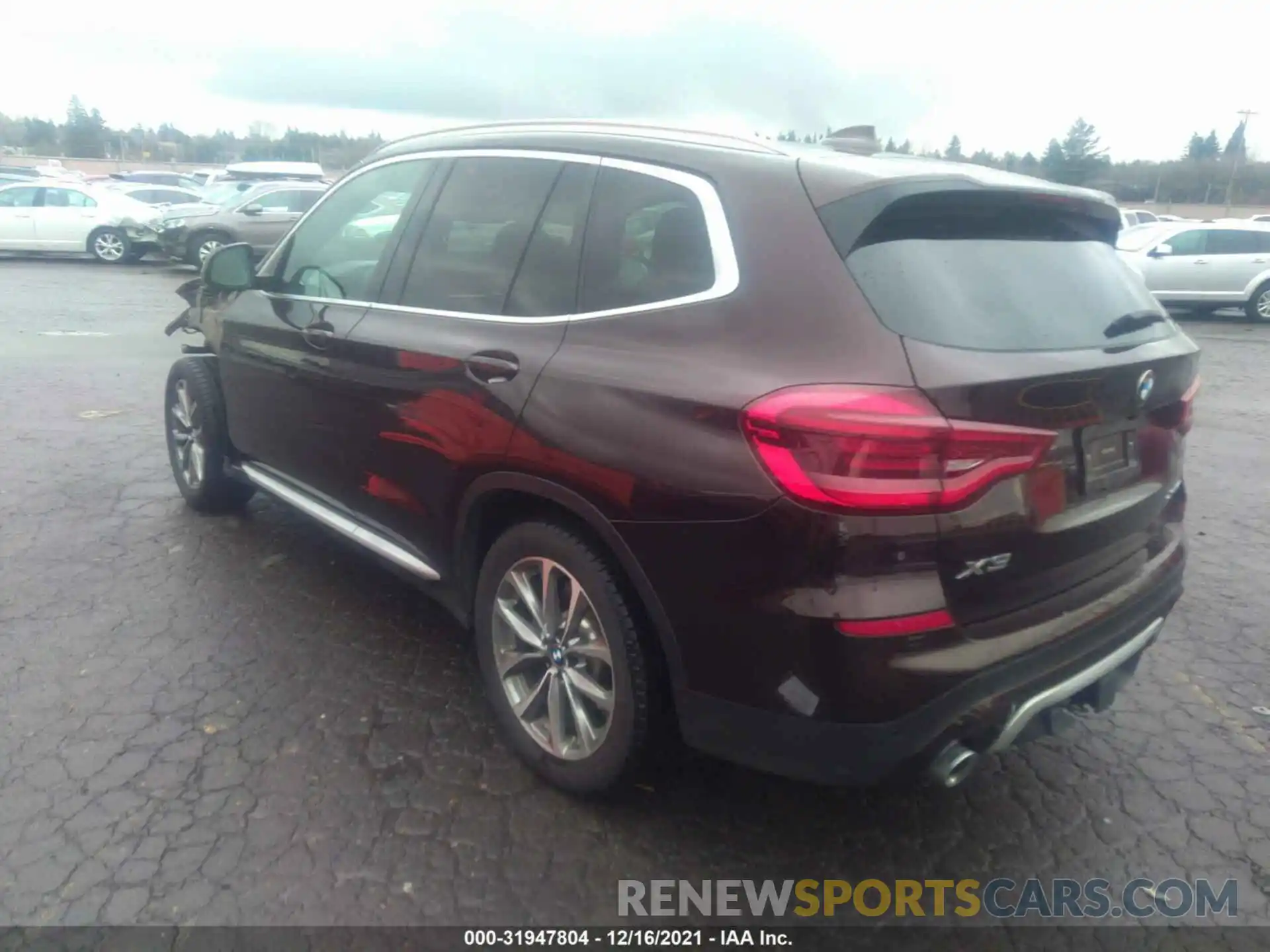 3 Photograph of a damaged car 5UXTR9C52KLP76662 BMW X3 2019