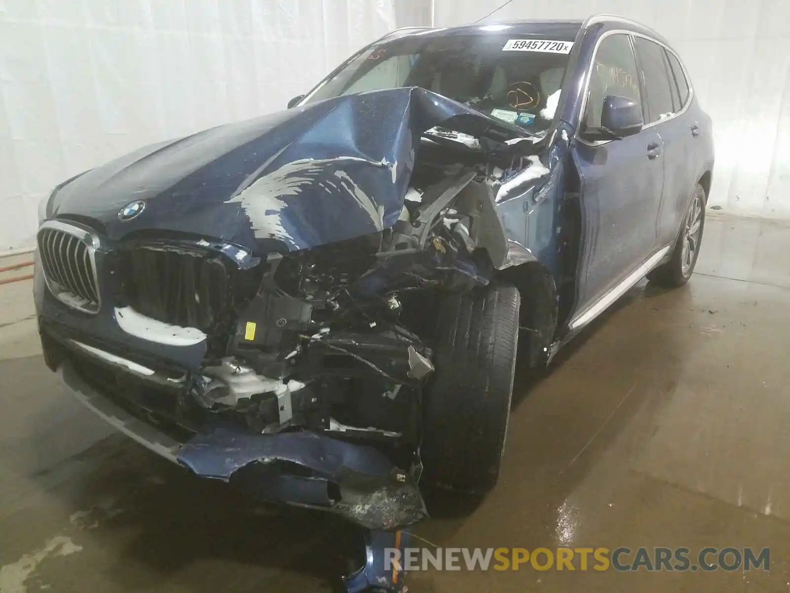 2 Photograph of a damaged car 5UXTR9C52KLP81649 BMW X3 2019