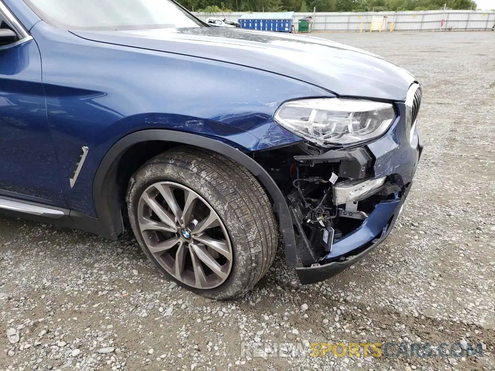 9 Photograph of a damaged car 5UXTR9C52KLP82171 BMW X3 2019